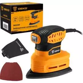 Вибрационная шлифмашина DEKO DKS200 063-4235