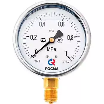 Виброустойчивый мановакуумметр РОСМА ТМВ-520Р.00 D070-03942