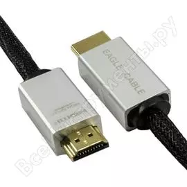 Видео кабель eagle cable deluxe ii hdmi 2.0 3,0 м 10012030