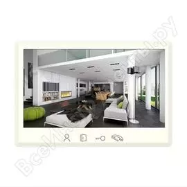 Видеодомофон ahd j2000 df-калина ahd 2,0 mp 7 белый cc000008029