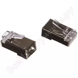 Сетевой коннектор Cablexpert PLUG5SP/10