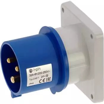 Вилка встраиваемая INPIN CA817