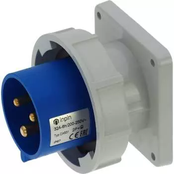 Вилка встраиваемая INPIN CA831