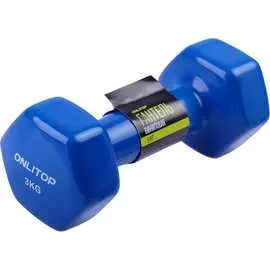 Виниловая гантель Onlitop