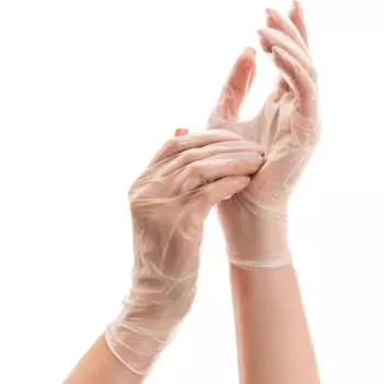 Виниловые перчатки EcoLat 71021/M