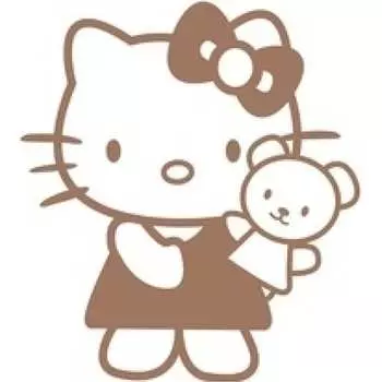 Виниловый трафарет STMDECOR KITTY HWC-T3-08