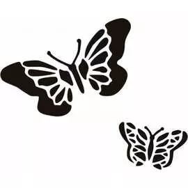 Виниловый трафарет STMDECOR Мотылек HW-129