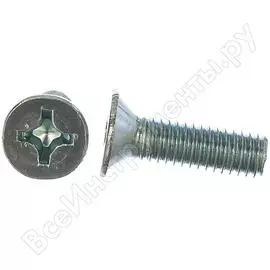 Оцинкованный винт Tech-Krep М6х20 DIN965 100 шт. 105241