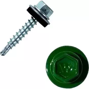 Винт HARDWEX ТМ HWX1-W-J-SP-4.8x20 мм., RAL 6002 (250 шт.) 5190000001215