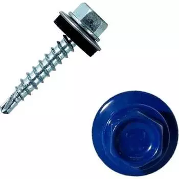 Винт HARDWEX ТМ HWX1-W-J-SP-4.8x20 мм., RAL 5002 (250 шт.) 5190000001178