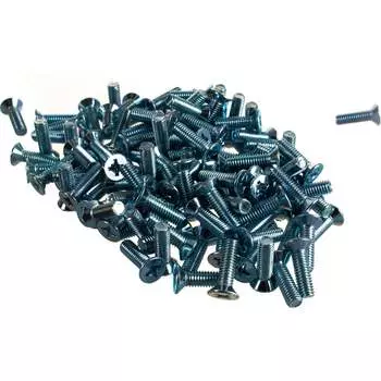 Винт качественный крепеж 6x20130 DIN965 (130 шт.) 0200885