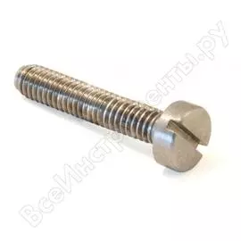 Оцинкованный винт Метиз-Эксперт М4х40 DIN84(1000 шт.) БП-00036371