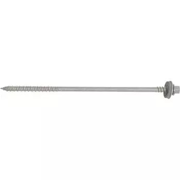 Винт по бетону Skreppro 6,3(7,1)*175 Dacromet, 100 шт. ScWp(EPDM)6,3(7,1)x175(Д),100шт