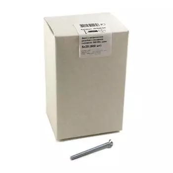 Винт потай крепежная техника 5х20 DIN965 (900 шт.) 493648