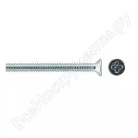 Винт с потайной головкой tech-krep din 965 10х40 50шт. ут-00011507