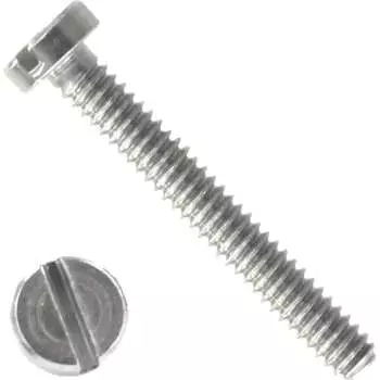 Винт ВИРТУОЗ 4x10мм, din 84 - 12 шт 44949