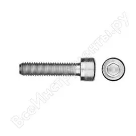 Оцинкованный винт ЗУБР М10x40 мм DIN912 (5 кг, 160 шт.) 30318-10-040