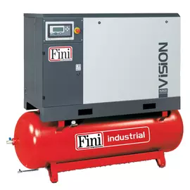 Винтовой компрессор 500 л с осушителем 22 квт, класс ie3 fini 22-08-500-es 100529211