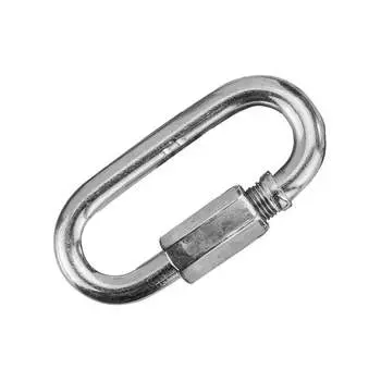 Винтовой, оцинкованный карабин vipкрепеж 25306 VIP