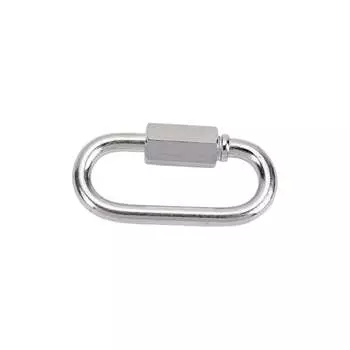 Винтовой, оцинкованный карабин vipкрепеж 25302 VIP