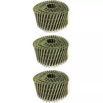 Винтовые барабанные гвозди Кордленд 900 шт. (3 кассеты по 300 шт.) 2,5 мм, длина 55 мм, шляпки 6,5 мм GVB-00011.3