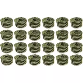 Винтовые барабанные гвозди Кордленд 6000 шт. (24 кассеты по 250 шт.) 3,1 мм, длина 70 мм, шляпки 7,0 мм GVB-00041.24