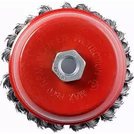 Витая чашеобразная кордщетка REDVERG