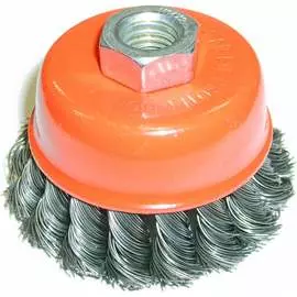 Витая щетка-чашка для УШМ SKRAB
