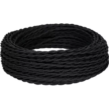 Витой ретро провод iTOK пугвнг(а)-ls i-KPP-PUGVNG-LS-RETRO-215-50-BL