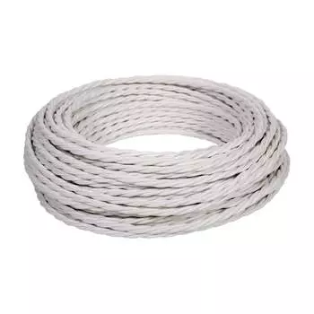 Витой ретро провод iTOK GE70141-01 i-KPP-PUGVNG-LS-RETRO-215-10-WH