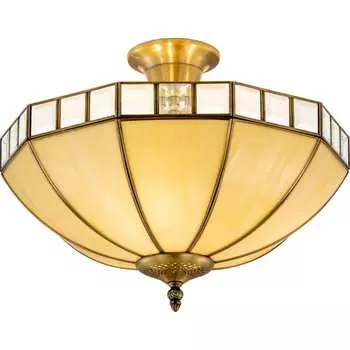 Витражная потолочная люстра Citilux Шербург-1 CL440141