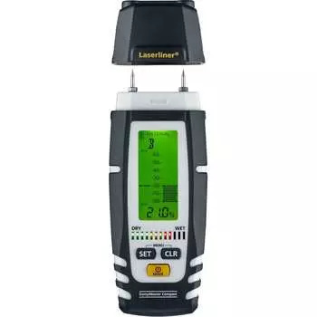 Профессиональный влагомер для древесины, штукатурки и др. Laserliner DampMaster Compact Plus 082.321A