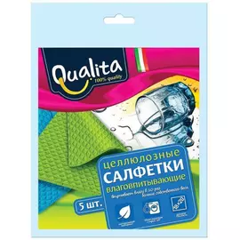 Влаговпитывающие салфетки qualita 5 шт 6508