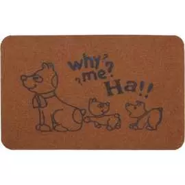 Влаговпитывающий коврик ComeForte ВЕЛЮР ПОЧЕМУ Я! TCLR/W-901