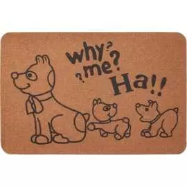 Влаговпитывающий коврик ComeForte ВЕЛЮР ПОЧЕМУ Я! TCLR/W-904