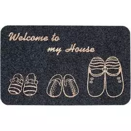 Влаговпитывающий коврик ComeForte ВЕЛЮР ТАПОЧКИ TCLR/W-206