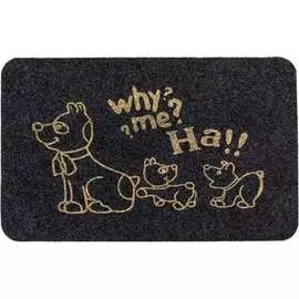 Влаговпитывающий коврик ComeForte ВЕЛЮР ПОЧЕМУ Я! TCLR/W-903