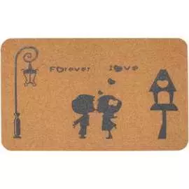 Влаговпитывающий коврик ComeForte ЛЮБОВЬ НАВСЕГДА TCLR/W-309