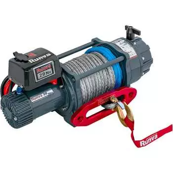 Влагозащищенная электрическая лебедка Runva EWB20000USR24V