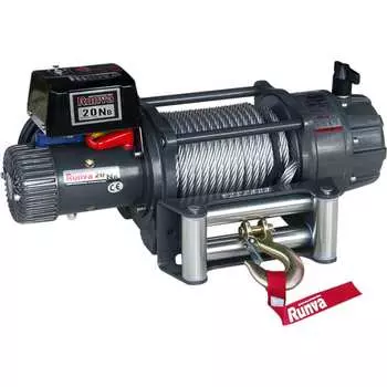 Влагозащищенная электрическая лебедка Runva EWB20000S24V