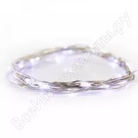 Влагозащищенная светодиодная гирлянда neon-night "роса", 2м, 20led, гибкая 303-005-1