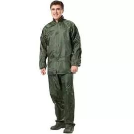 Влагозащитный костюм авангард-спецодежда зеленый, р.120-124 (xxxl) 14802