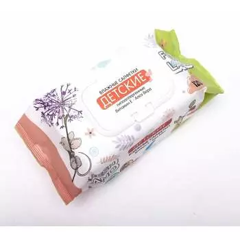 Влажные детские салфетки ANTELLA 59909
