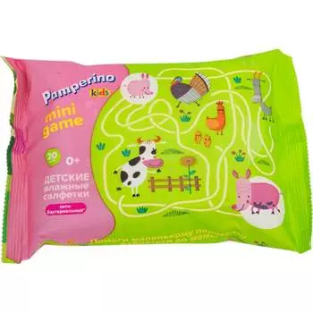 Влажные очищающие салфетки Pamperino PAMPERINO PA-30020