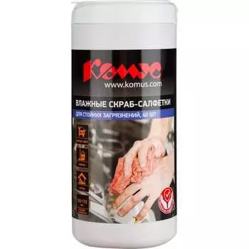 Влажные салфетки для рук Комус 1020778