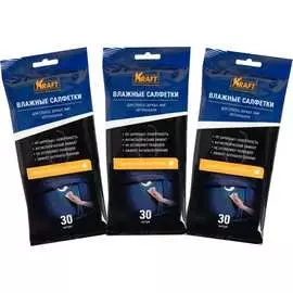 Влажные салфетки для стеклянных поверхностей KRAFT