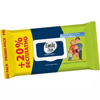 Влажные салфетки Emily Style 218430