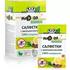 Влажные салфетки от комаров Nadzor