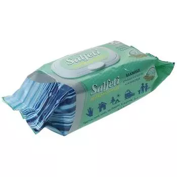 Влажные салфетки SALFETI antibac №120 30646