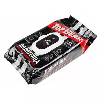 Влажные универсальные полотенца для автомобиля TOPGEAR 72748